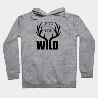 into the wild black Hoodie